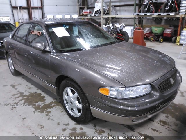 2G4WF551421292570 - 2002 BUICK REGAL GS GRAY photo 1