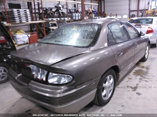 2G4WF551421292570 - 2002 BUICK REGAL GS GRAY photo 4