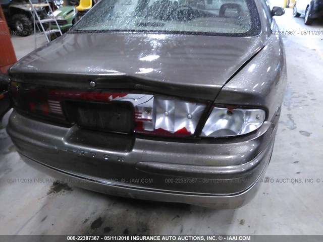 2G4WF551421292570 - 2002 BUICK REGAL GS GRAY photo 6