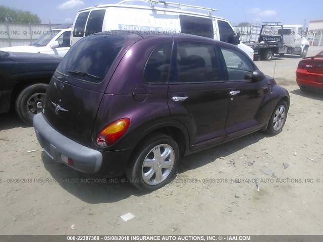 3C8FY68B12T337440 - 2002 CHRYSLER PT CRUISER LIMITED/DREAM CRUISER MAROON photo 4