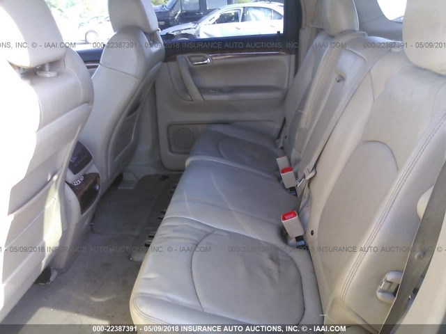 5GZER237X8J179894 - 2008 SATURN OUTLOOK XR მუქწითელი ფოტო 8