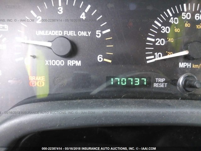 1J4FF68S8XL625010 - 1999 JEEP CHEROKEE SPORT/CLASSIC ბურგუნდია ფოტო 7