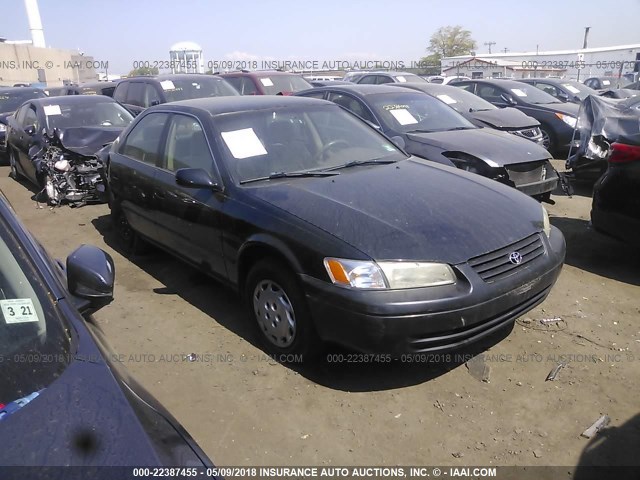 4T1BG22KXVU145315 - 1997 TOYOTA CAMRY CE/LE/XLE BLACK photo 1
