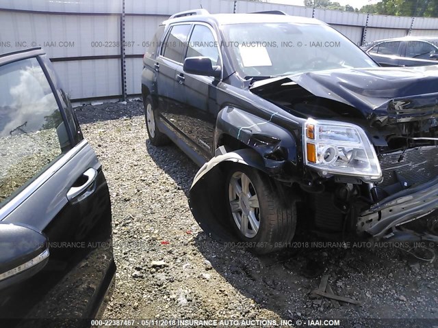 2GKALNEK9G6179177 - 2016 GMC TERRAIN SLE BLACK photo 1