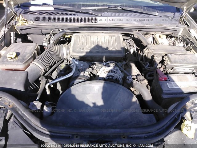 1J8HR48P37C697456 - 2007 JEEP GRAND CHEROKEE LAREDO/COLUMBIA/FREEDOM SILVER photo 10