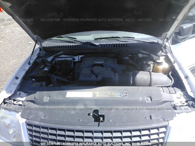1FMPU16L94LB54877 - 2004 FORD EXPEDITION XLT თეთრი ფოტო 10