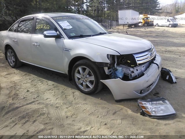 1FAHP28W58G115382 - 2008 FORD TAURUS LIMITED WHITE photo 1