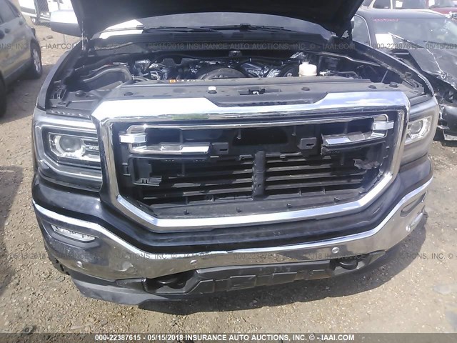 3GTU2NEC0HG313696 - 2017 GMC SIERRA K1500 SLT BLACK photo 10