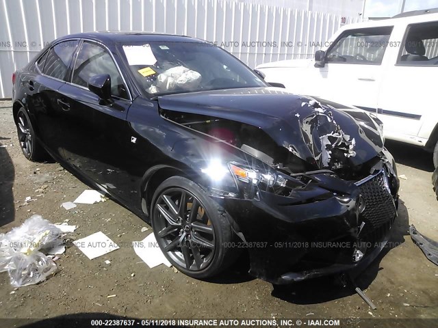 JTHBA1D27G5016182 - 2016 LEXUS IS 200T BLACK photo 1