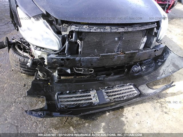 1N4AA5AP9AC840195 - 2010 NISSAN MAXIMA S/SV BLACK photo 6