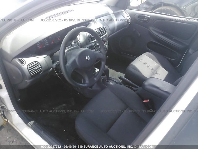 1B3ES26C74D573877 - 2004 DODGE NEON SE WHITE photo 5