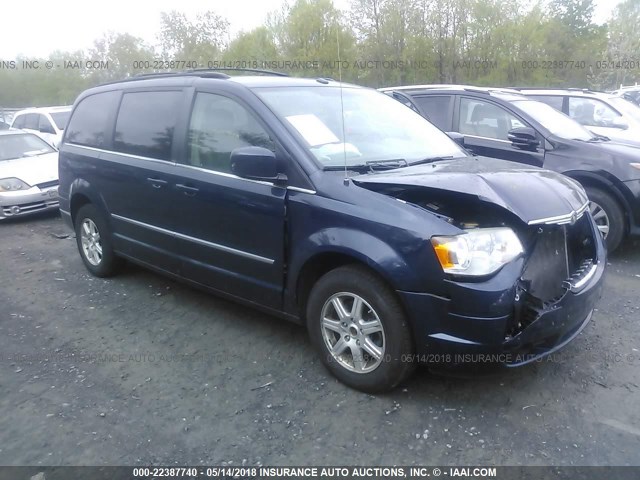 2A8HR54129R617999 - 2009 CHRYSLER TOWN & COUNTRY TOURING BLUE photo 1