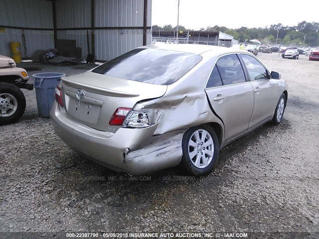 JTNBE46KX73012753 - 2007 TOYOTA CAMRY NEW GENERAT CE/LE/XLE/SE GOLD photo 4