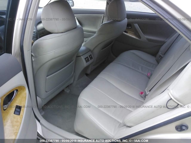JTNBE46KX73012753 - 2007 TOYOTA CAMRY NEW GENERAT CE/LE/XLE/SE GOLD photo 8