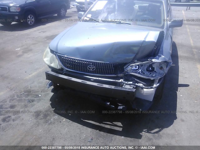 4T1BF28B71U165347 - 2001 TOYOTA AVALON XL/XLS GRAY photo 6