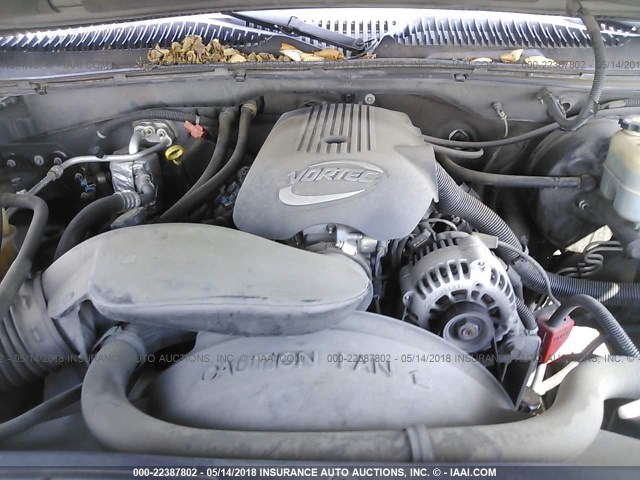 2GCEC19V321215493 - 2002 CHEVROLET SILVERADO C1500 GRAY photo 10