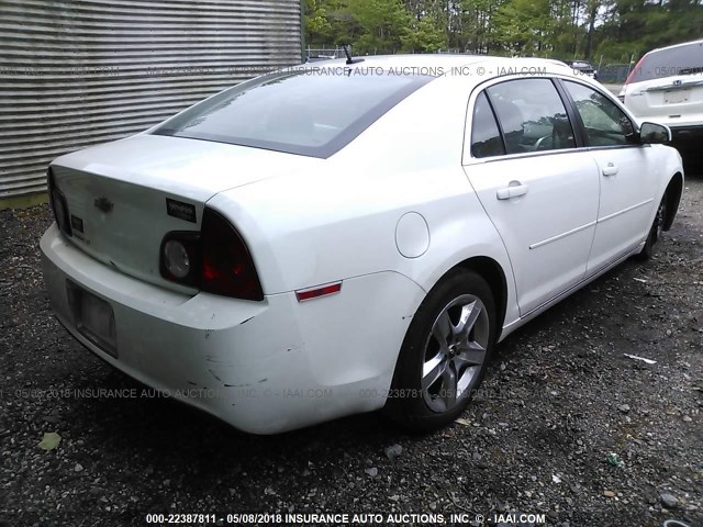 1G1ZC5EB4A4145177 - 2010 CHEVROLET MALIBU 1LT 白色 照片 4