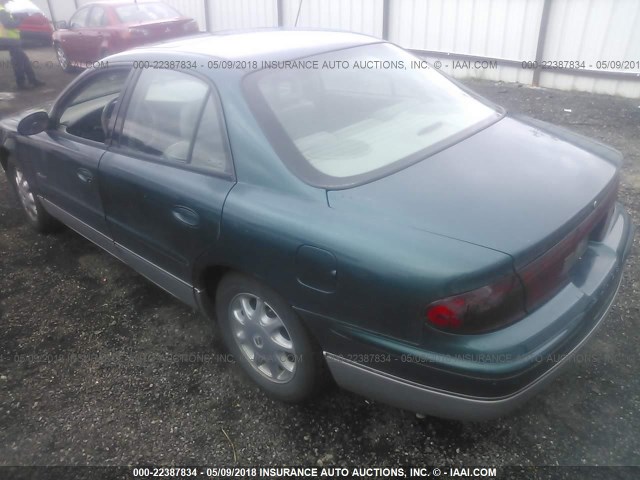 2G4WF5217W1454458 - 1998 BUICK REGAL GS GREEN photo 3