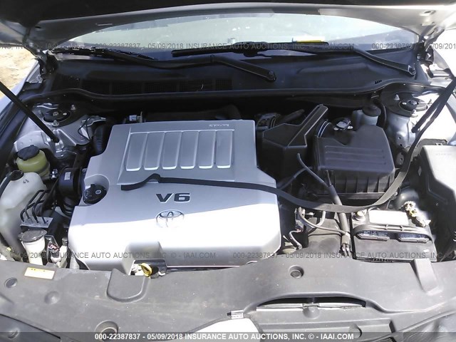 4T1BK46K08U064333 - 2008 TOYOTA CAMRY LE/XLE/SE 银色 照片 10