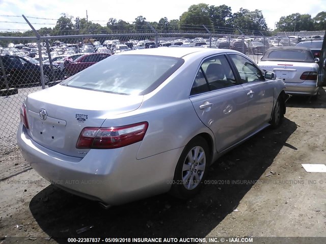 4T1BK46K08U064333 - 2008 TOYOTA CAMRY LE/XLE/SE 银色 照片 4