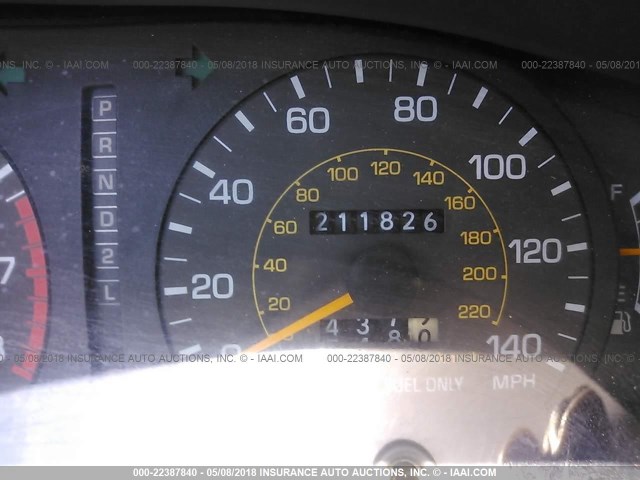 4T1BG12KXTU806588 - 1996 TOYOTA CAMRY DX/LE/XLE BURGUNDY photo 7