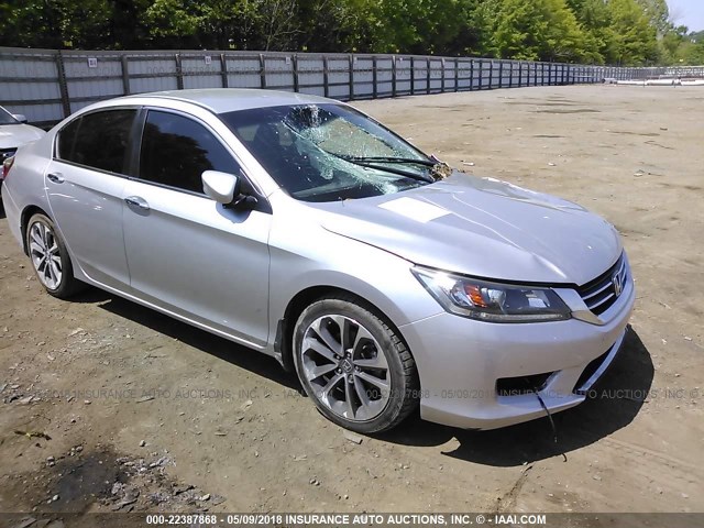1HGCR2F54DA234094 - 2013 HONDA ACCORD SPORT 银色 照片 1