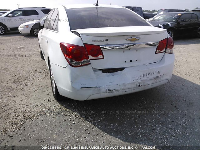 1G1PH5SB4D7180897 - 2013 CHEVROLET CRUZE ECO WHITE photo 6