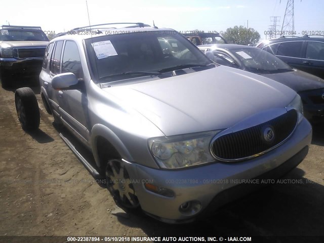 5GAET13P642213817 - 2004 BUICK RAINIER CXL SILVER photo 1