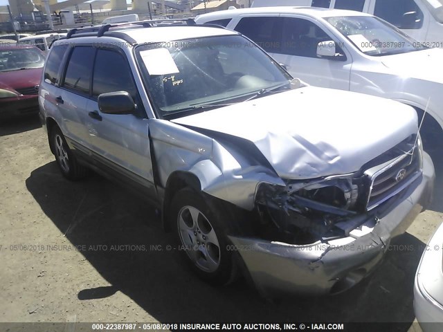 JF1SG65694H740938 - 2004 SUBARU FORESTER 2.5XS Күміс фото 1