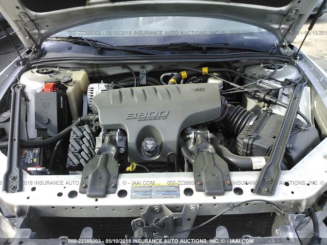 2G4WB52K041157422 - 2004 BUICK REGAL LS 银色 照片 10