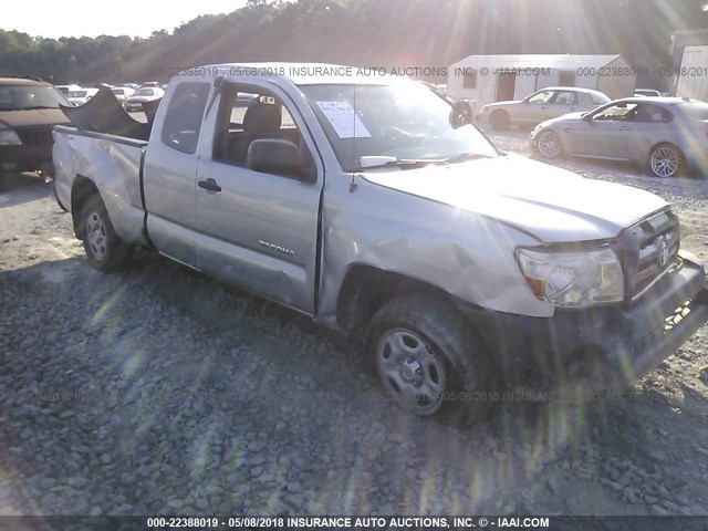 5TETX22NX6Z249329 - 2006 TOYOTA TACOMA ACCESS CAB Silber Foto 1