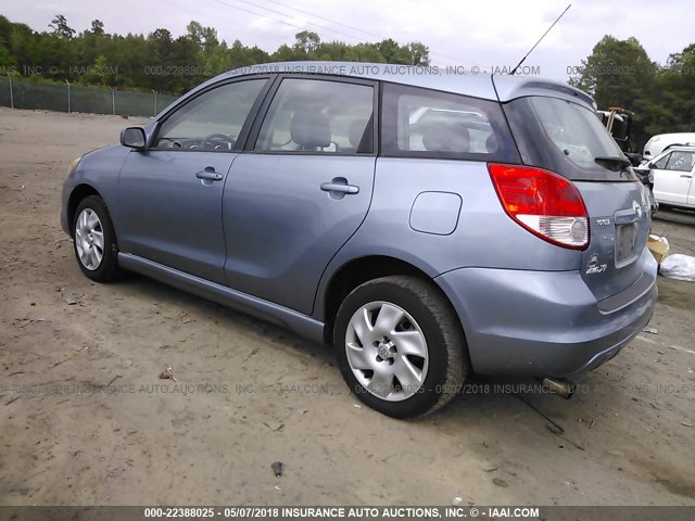 2T1LR32E94C172536 - 2004 TOYOTA COROLLA MATRIX XR SILVER photo 3