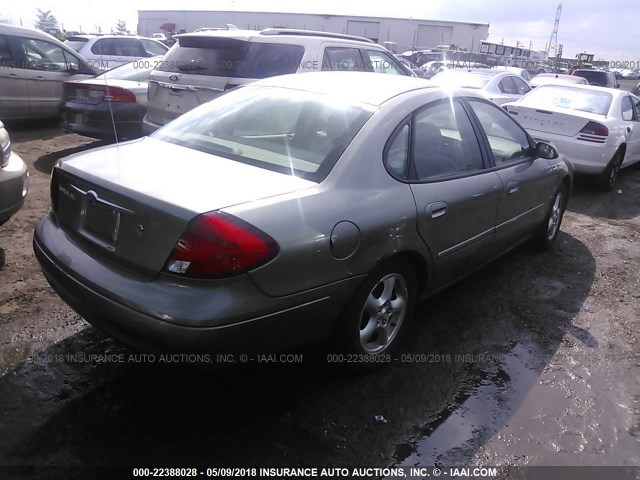 1FAFP55233G216648 - 2003 FORD TAURUS SES GRAY photo 4