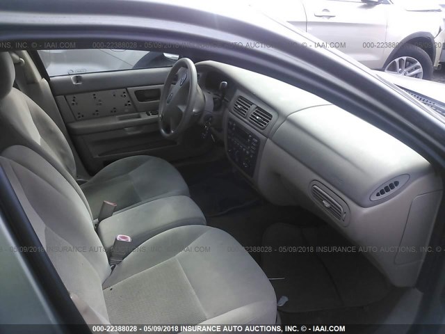 1FAFP55233G216648 - 2003 FORD TAURUS SES GRAY photo 5