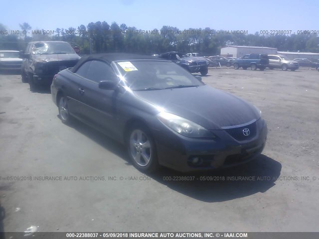 4T1FA38P17U113223 - 2007 TOYOTA CAMRY SOLARA SE/SLE GRAY photo 1