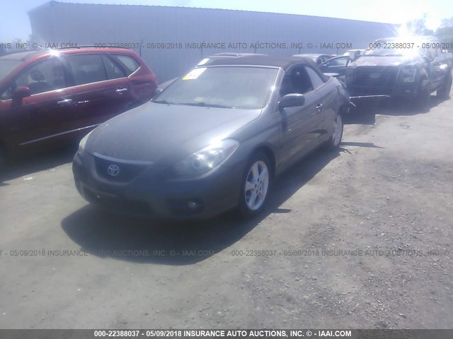 4T1FA38P17U113223 - 2007 TOYOTA CAMRY SOLARA SE/SLE GRAY photo 2