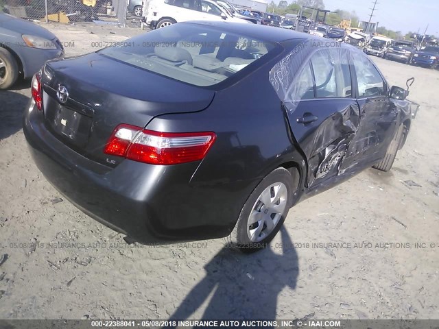 4T1BE46KX9U380833 - 2009 TOYOTA CAMRY SE/LE/XLE GRAY photo 4