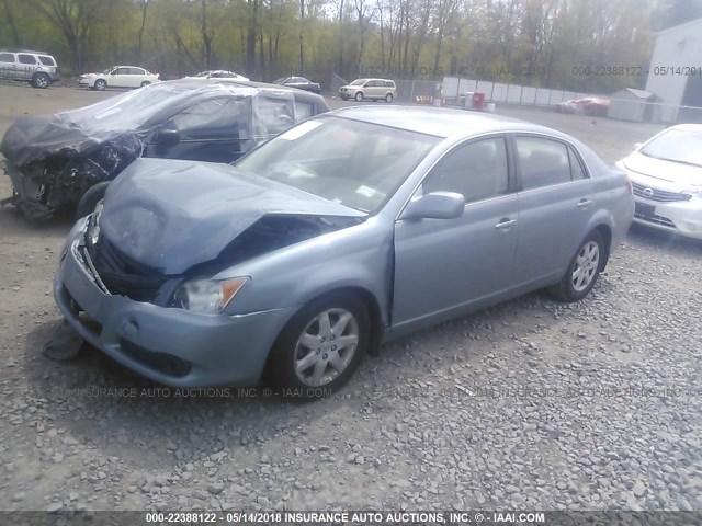 4T1BK36B18U312292 - 2008 TOYOTA AVALON XL/XLS/TOURING/LIMITED Light Blue photo 2