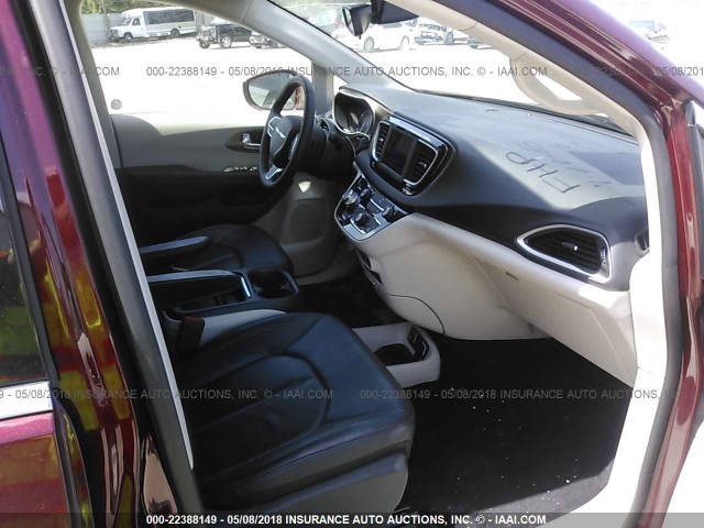 2C4RC1BG7JR120836 - 2018 CHRYSLER PACIFICA TOURING L Կարմիր լուսանկար 5