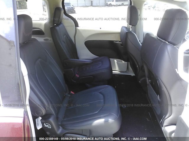 2C4RC1BG7JR120836 - 2018 CHRYSLER PACIFICA TOURING L Կարմիր լուսանկար 8