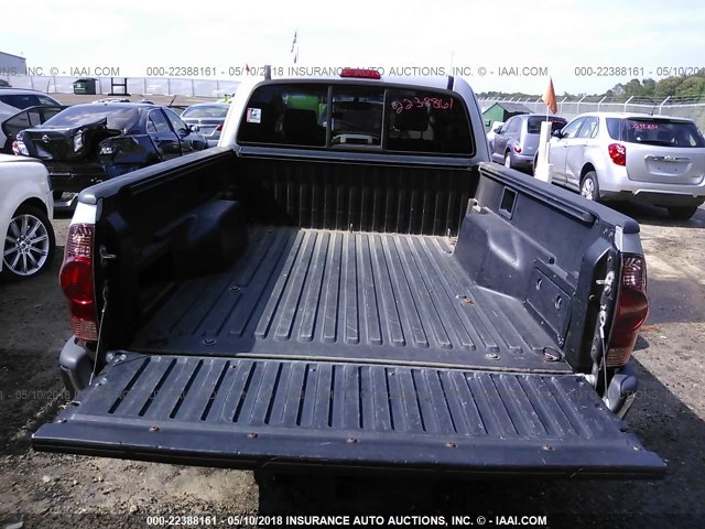 5TETU62NX5Z010071 - 2005 TOYOTA TACOMA PRERUNNER ACCESS CAB SILVER photo 8
