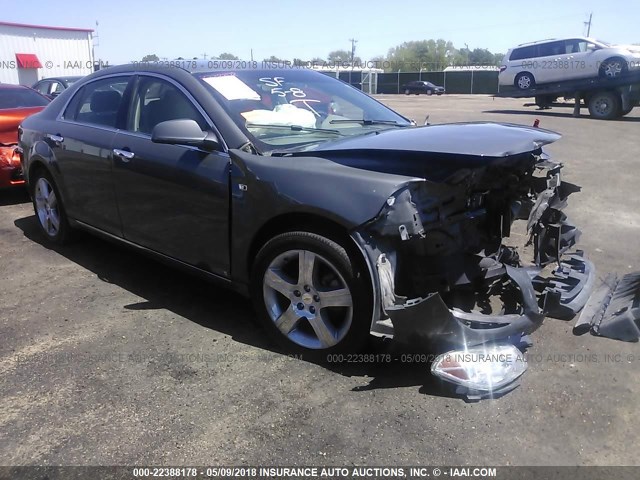 1G1ZH57B48F161845 - 2008 CHEVROLET MALIBU 1LT 灰色 照片 1