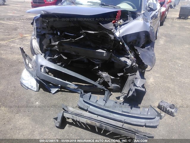 1G1ZH57B48F161845 - 2008 CHEVROLET MALIBU 1LT 灰色 照片 6