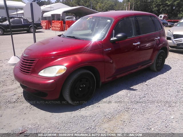 3C4FY48B24T267049 - 2004 CHRYSLER PT CRUISER RED photo 2