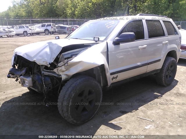 1J8GR48K37C561036 - 2007 JEEP GRAND CHEROKEE LAREDO/COLUMBIA/FREEDOM 银色 照片 2