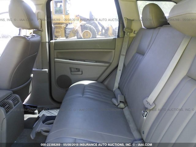 1J8GR48K37C561036 - 2007 JEEP GRAND CHEROKEE LAREDO/COLUMBIA/FREEDOM 银色 照片 8