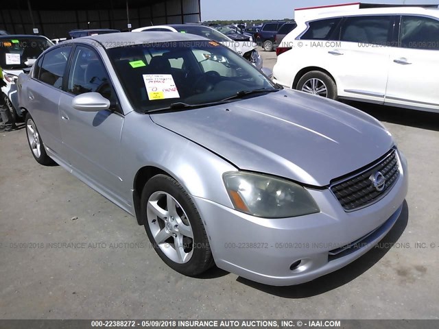 1N4BL11D35C395097 - 2005 NISSAN ALTIMA SE/SL/SE-R SILVER photo 1