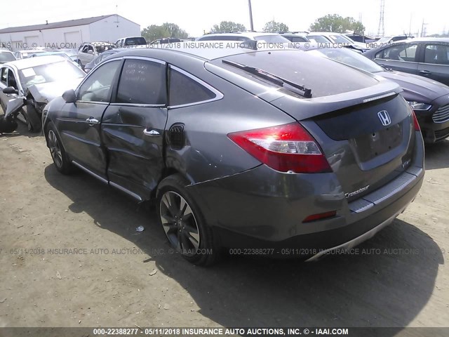 5J6TF2H55DL005622 - 2013 HONDA CROSSTOUR EXL ნაცრისფერი ფოტო 6