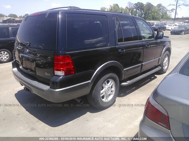 1FMRU15W64LA09011 - 2004 FORD EXPEDITION XLT შავი ფოტო 4