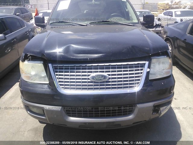 1FMRU15W64LA09011 - 2004 FORD EXPEDITION XLT შავი ფოტო 6